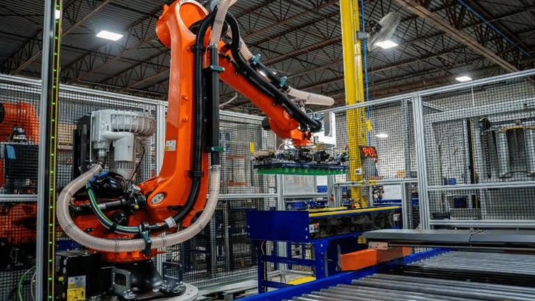 Robotic Palletizing System visual